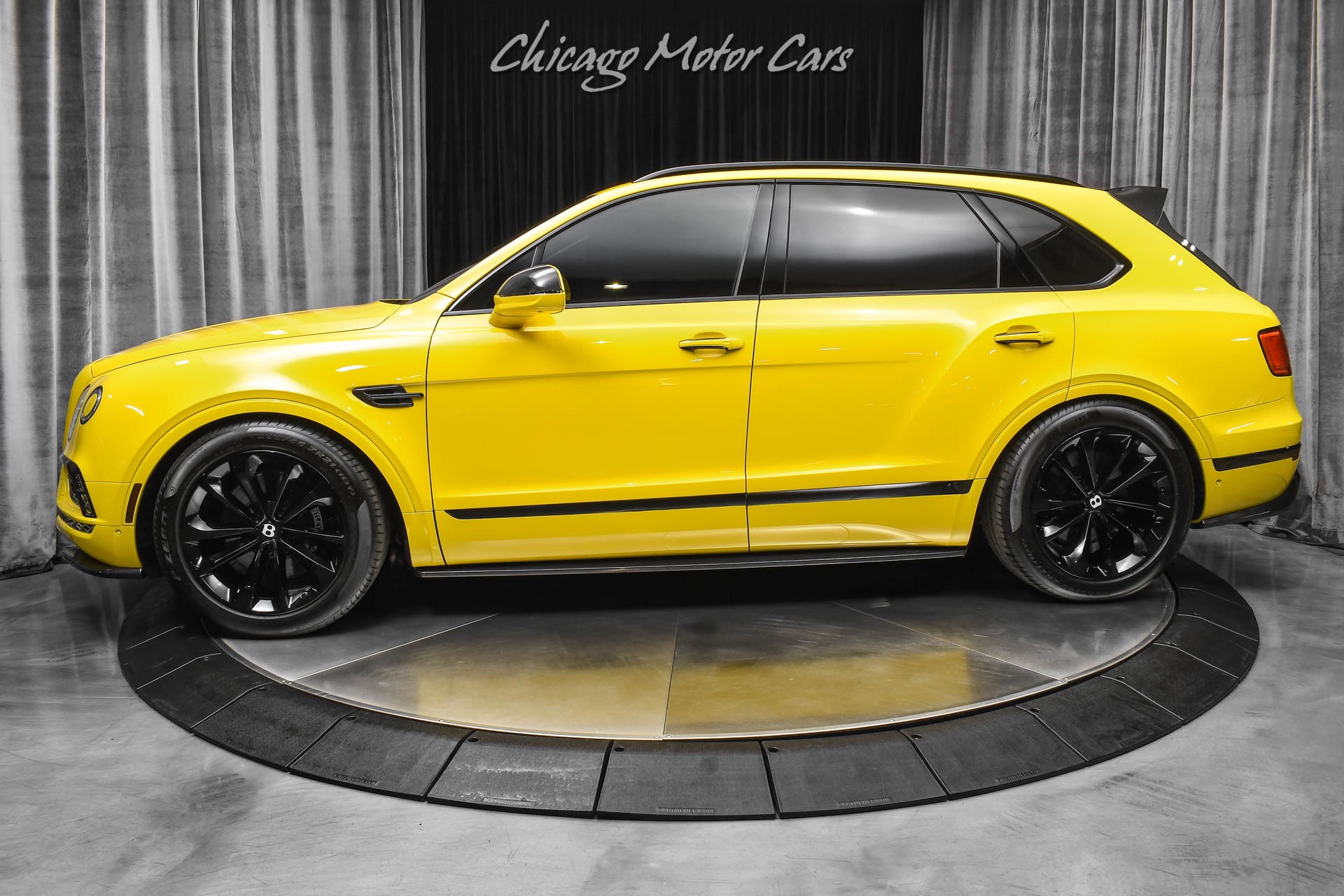 2017 Bentley Bentayga W12 Monaco Yellow! Mulliner Driving Spec! Panoroof! Tons of Carbon Fiber!'s photo