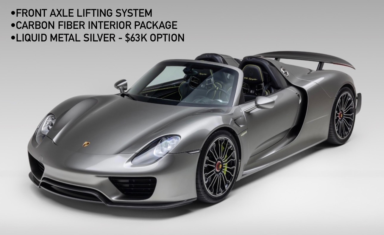 2015 Porsche 918 Spyder Spyder's photo