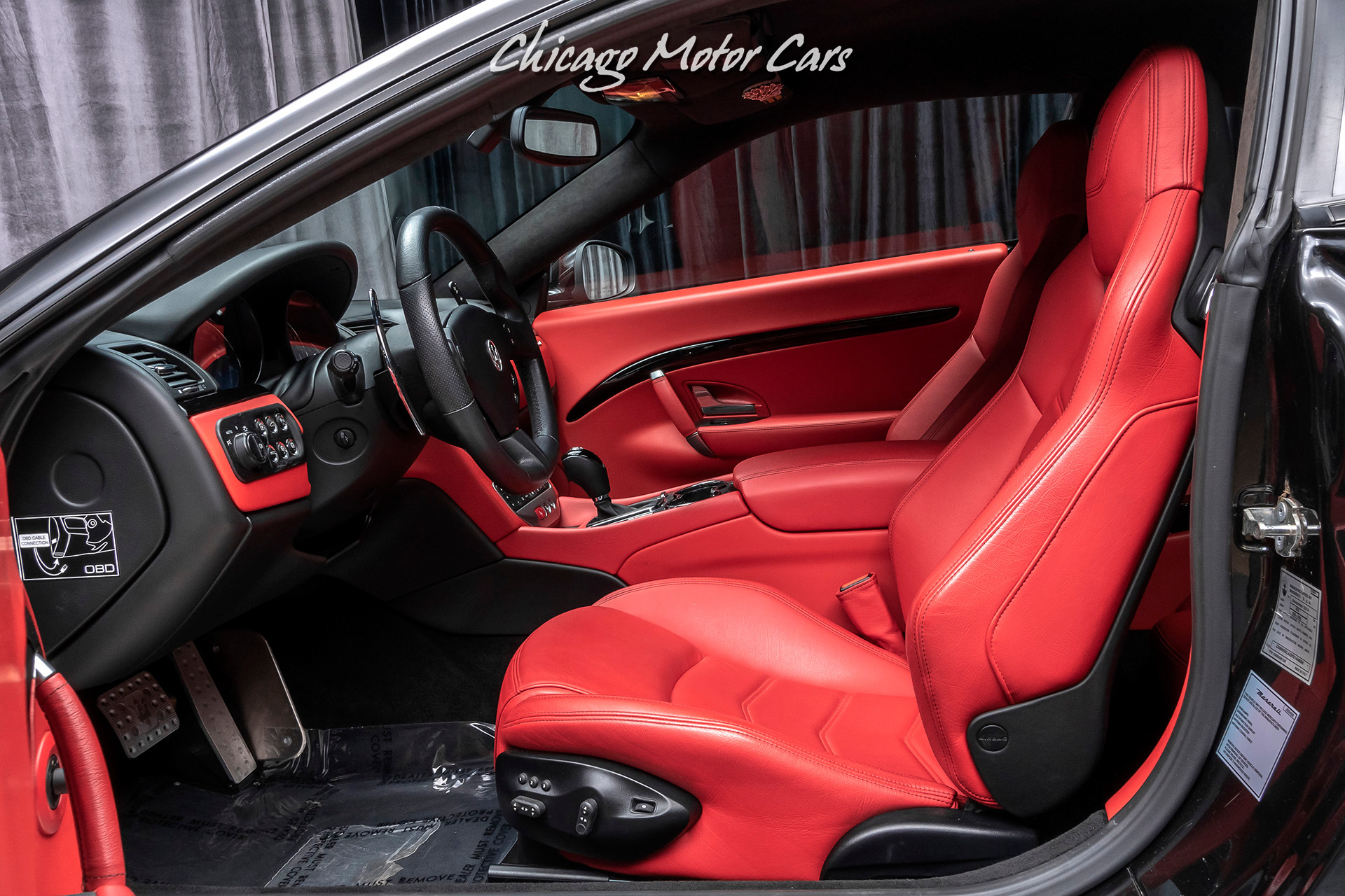 2015 Maserati Gran Turismo Sport Coupe FULL RED LEATHER