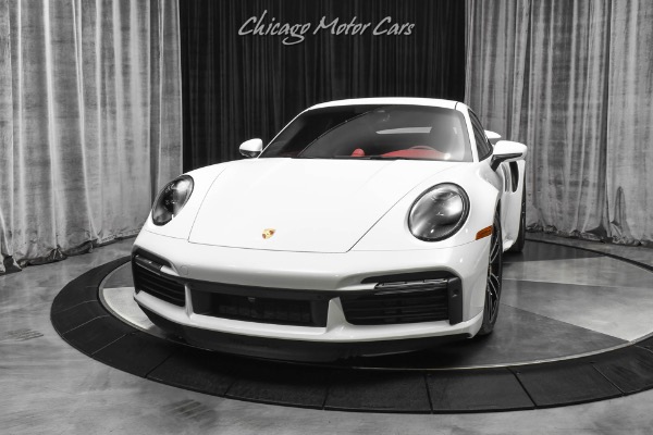 Used 2022 Porsche 911 Turbo S Coupe ONLY 3K Miles! PCCB! Front Lift! HOT Color Combo! PPF! for sale Sold at Chicago Motor Cars in West Chicago IL 60185 2