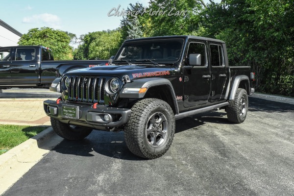 Used 2020 Jeep Gladiator Rubicon 4x4 LOADED! Dual Top! Leather! LED Lighting! Cold Weather Group! for sale Sold at Chicago Motor Cars in West Chicago IL 60185 2