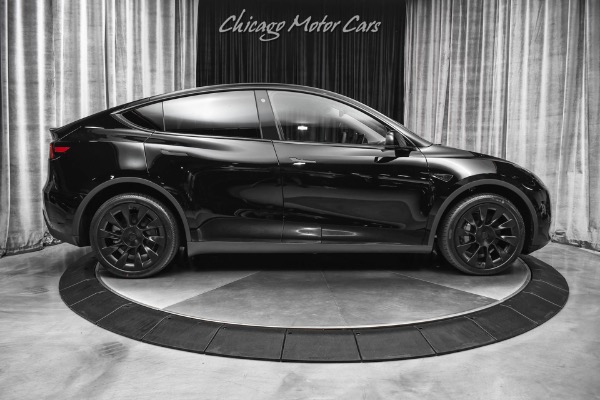 Used-2022-Tesla-Model-Y-Long-Range-AWD-SUV-Solid-Black-Autopilot-Induction-Wheels-ONLY-50-Miles