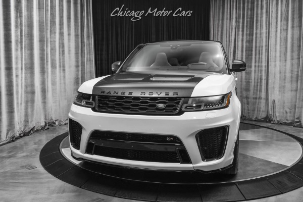 Used 2021 Land Rover Range Rover Sport SVR Carbon Edition SUV LOW Miles! Driver Assist Pkg! Supercharged V8 LOADED for sale Sold at Chicago Motor Cars in West Chicago IL 60185 2