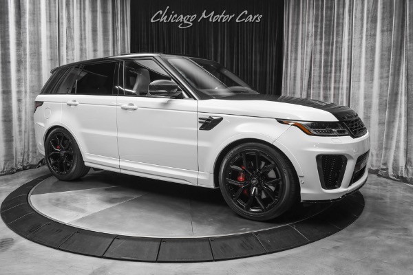 Used 2021 Land Rover Range Rover Sport SVR Carbon Edition SUV LOW Miles! Driver Assist Pkg! Supercharged V8 LOADED for sale Sold at Chicago Motor Cars in West Chicago IL 60185 6