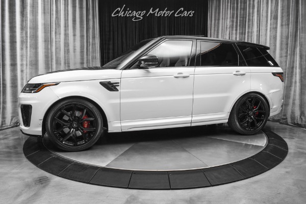 Used 2021 Land Rover Range Rover Sport SVR Carbon Edition SUV LOW Miles! Driver Assist Pkg! Supercharged V8 LOADED for sale Sold at Chicago Motor Cars in West Chicago IL 60185 1