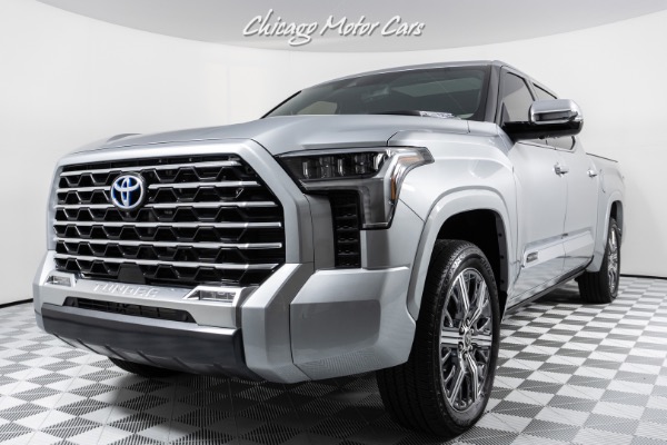 Used-2022-Toyota-Tundra-Capstone-HV-CREWMAX-4x4-only-700-miles-New-Hybrid-Technology-Bed-Extender