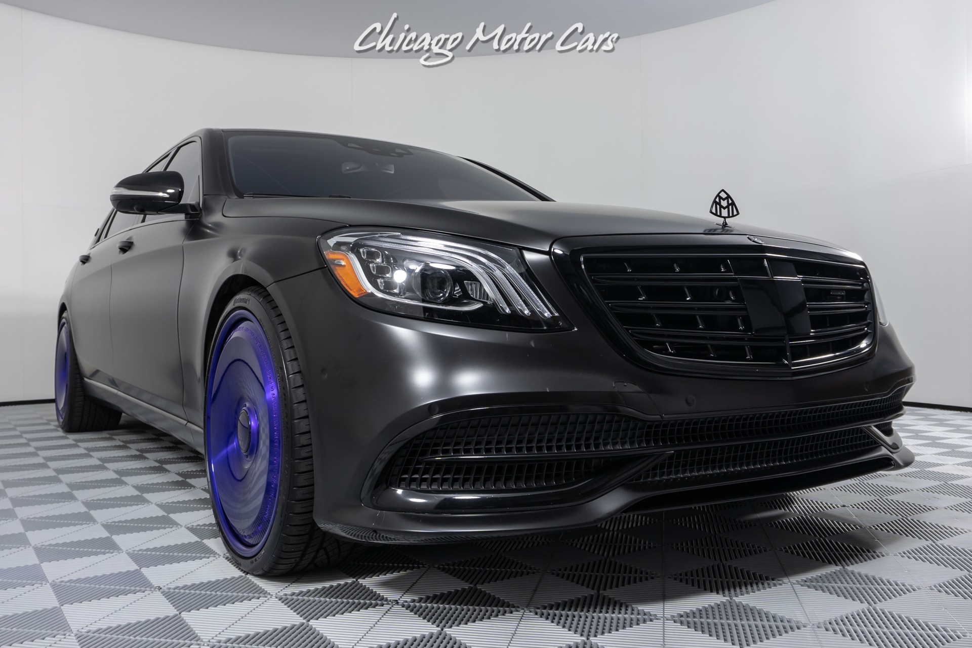 Used-2018-Mercedes-Benz-S-Class-S650-Maybach-Full-Stealth-PPF-Rare-Travis-Scott-Forgiato-Wheels-Loaded