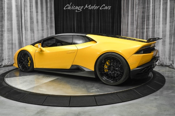 Used 2015 Lamborghini Huracan LP610-4 Coupe ALPHA 9 TWIN TURBO! 900+ HP! Front Lift! LOADED! for sale Sold at Chicago Motor Cars in West Chicago IL 60185 3