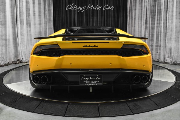 Used 2015 Lamborghini Huracan LP610-4 Coupe ALPHA 9 TWIN TURBO! 900+ HP! Front Lift! LOADED! for sale Sold at Chicago Motor Cars in West Chicago IL 60185 4