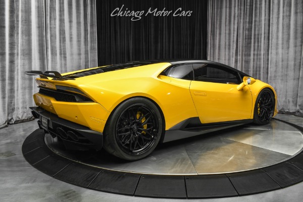 Used 2015 Lamborghini Huracan LP610-4 Coupe ALPHA 9 TWIN TURBO! 900+ HP! Front Lift! LOADED! for sale Sold at Chicago Motor Cars in West Chicago IL 60185 5