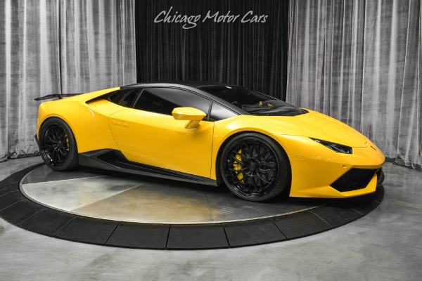 Used 2015 Lamborghini Huracan LP610-4 Coupe ALPHA 9 TWIN TURBO! 900+ HP! Front Lift! LOADED! for sale Sold at Chicago Motor Cars in West Chicago IL 60185 6