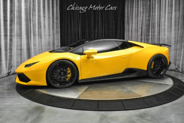 Used 2015 Lamborghini Huracan LP610-4 Coupe ALPHA 9 TWIN TURBO! 900+ HP! Front Lift! LOADED! for sale Sold at Chicago Motor Cars in West Chicago IL 60185 1