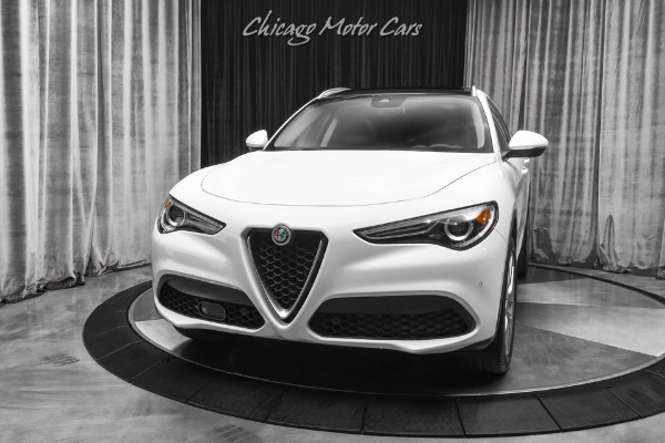 Used 2018 Alfa Romeo Stelvio AWD SUV Driver Assist Plus Pkg! Dual Pane Sunroof! LOW Miles! LOADED for sale Sold at Chicago Motor Cars in West Chicago IL 60185 2