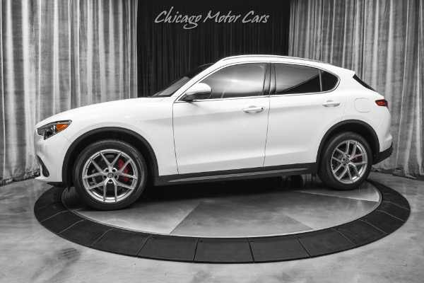 Used 2018 Alfa Romeo Stelvio AWD SUV Driver Assist Plus Pkg! Dual Pane Sunroof! LOW Miles! LOADED for sale Sold at Chicago Motor Cars in West Chicago IL 60185 1