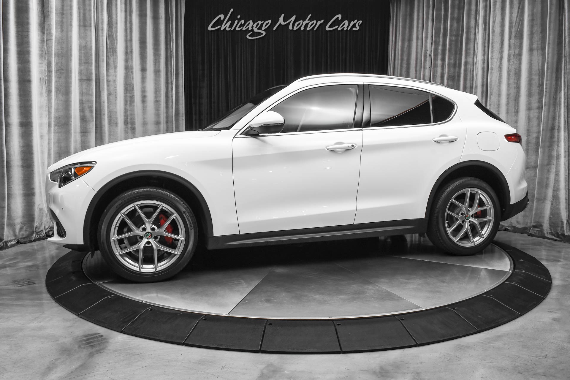 Used 2018 Alfa Romeo Stelvio AWD SUV Driver Assist Plus Pkg! Dual Pane Sunroof! LOW Miles! LOADED for sale Sold at Chicago Motor Cars in West Chicago IL 60185 1