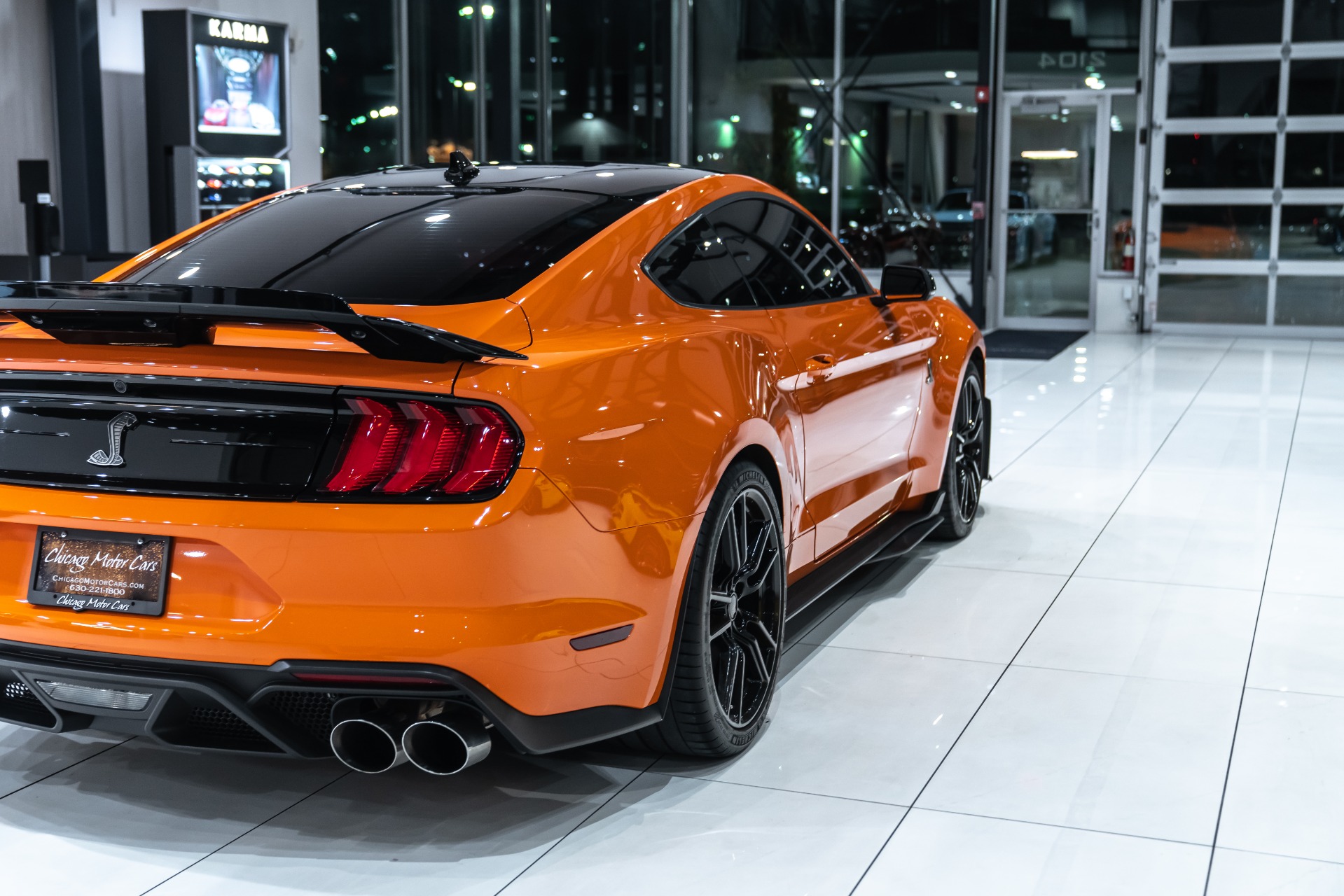 Used-2020-Ford-Mustang-Shelby-GT500-Coupe-Twister-Orange-Tech-Pkg-Handling-Pkg-Recaro-Seats