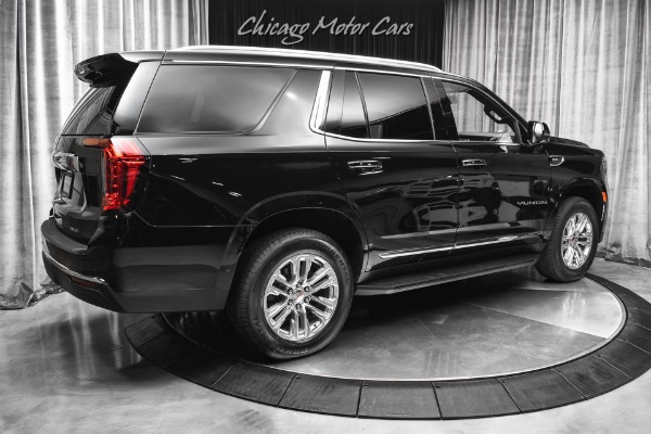 Used 2022 GMC Yukon SLT 4WD SUV LOW Miles! SLT Luxury Pkg! Onyx Black! 3-Row FULL Size! for sale Sold at Chicago Motor Cars in West Chicago IL 60185 5