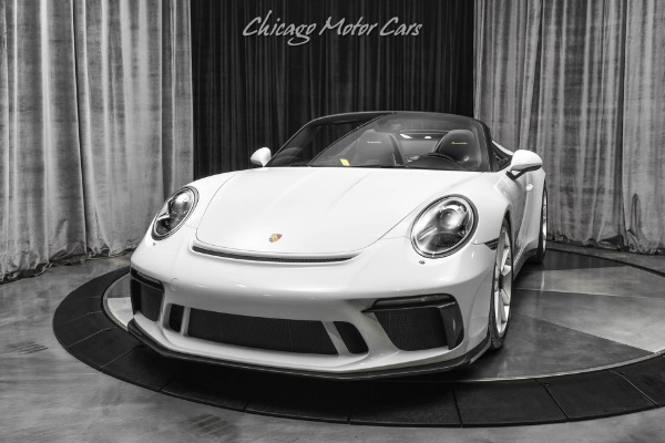 Used 2019 Porsche 911 Speedster Convertible LOW Miles! Front Lift! Chrono! 6-Speed Manual! #563 for sale Sold at Chicago Motor Cars in West Chicago IL 60185 2