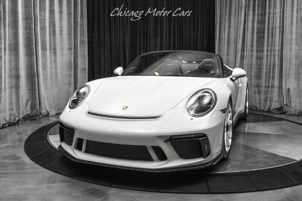 Used-2019-Porsche-911-Speedster-Convertible-LOW-Miles-Front-Lift-Chrono-6-Speed-Manual-LOADED