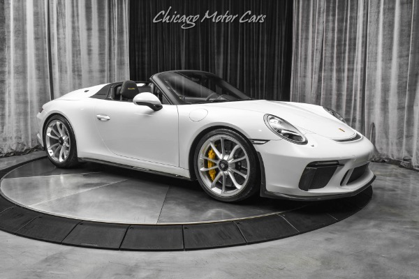 Used 2019 Porsche 911 Speedster Convertible LOW Miles! Front Lift! Chrono! 6-Speed Manual! #563 for sale Sold at Chicago Motor Cars in West Chicago IL 60185 6