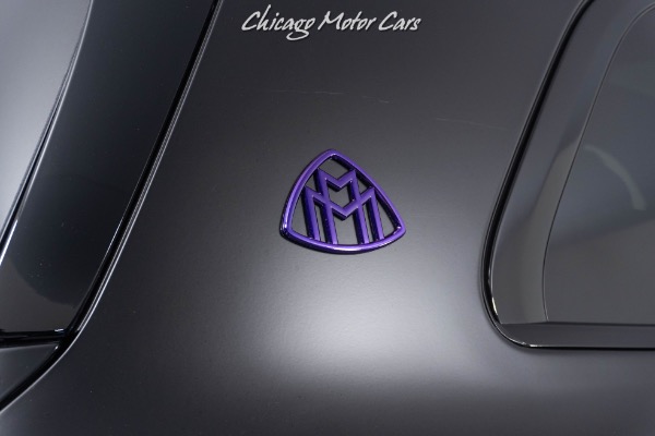 Used-2021-Mercedes-Benz-GLS-Maybach-600-4MATIC-Matte-Black-Wrap-FORGIATO-WHEELS-IN-PURPLE--ONLY-2K-MILES-LOADED