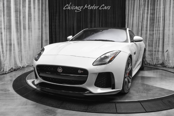 Used 2017 Jaguar F-TYPE SVR AWD Coupe! Extended Leather Pkg! Carbon Trim! Supercharged V8! for sale Sold at Chicago Motor Cars in West Chicago IL 60185 2
