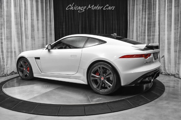 Used 2017 Jaguar F-TYPE SVR AWD Coupe! Extended Leather Pkg! Carbon Trim! Supercharged V8! for sale Sold at Chicago Motor Cars in West Chicago IL 60185 3