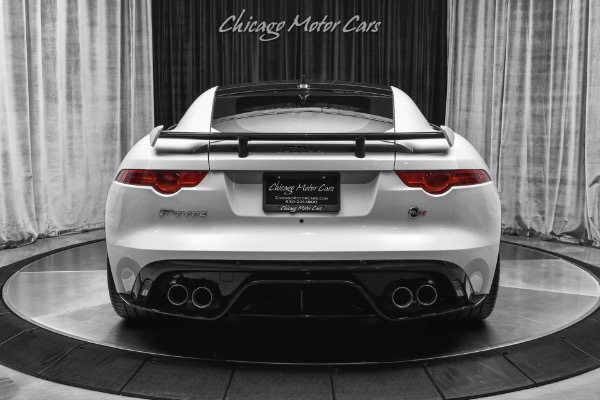 Used 2017 Jaguar F-TYPE SVR AWD Coupe! Extended Leather Pkg! Carbon Trim! Supercharged V8! for sale Sold at Chicago Motor Cars in West Chicago IL 60185 4