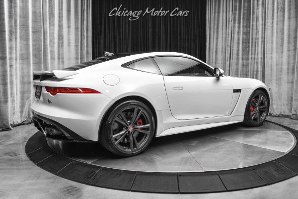 Used 2017 Jaguar F-TYPE SVR AWD Coupe! Extended Leather Pkg! Carbon Trim! Supercharged V8! for sale Sold at Chicago Motor Cars in West Chicago IL 60185 5