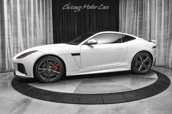 Used 2017 Jaguar F-TYPE SVR AWD Coupe! Extended Leather Pkg! Carbon Trim! Supercharged V8! for sale Sold at Chicago Motor Cars in West Chicago IL 60185 1