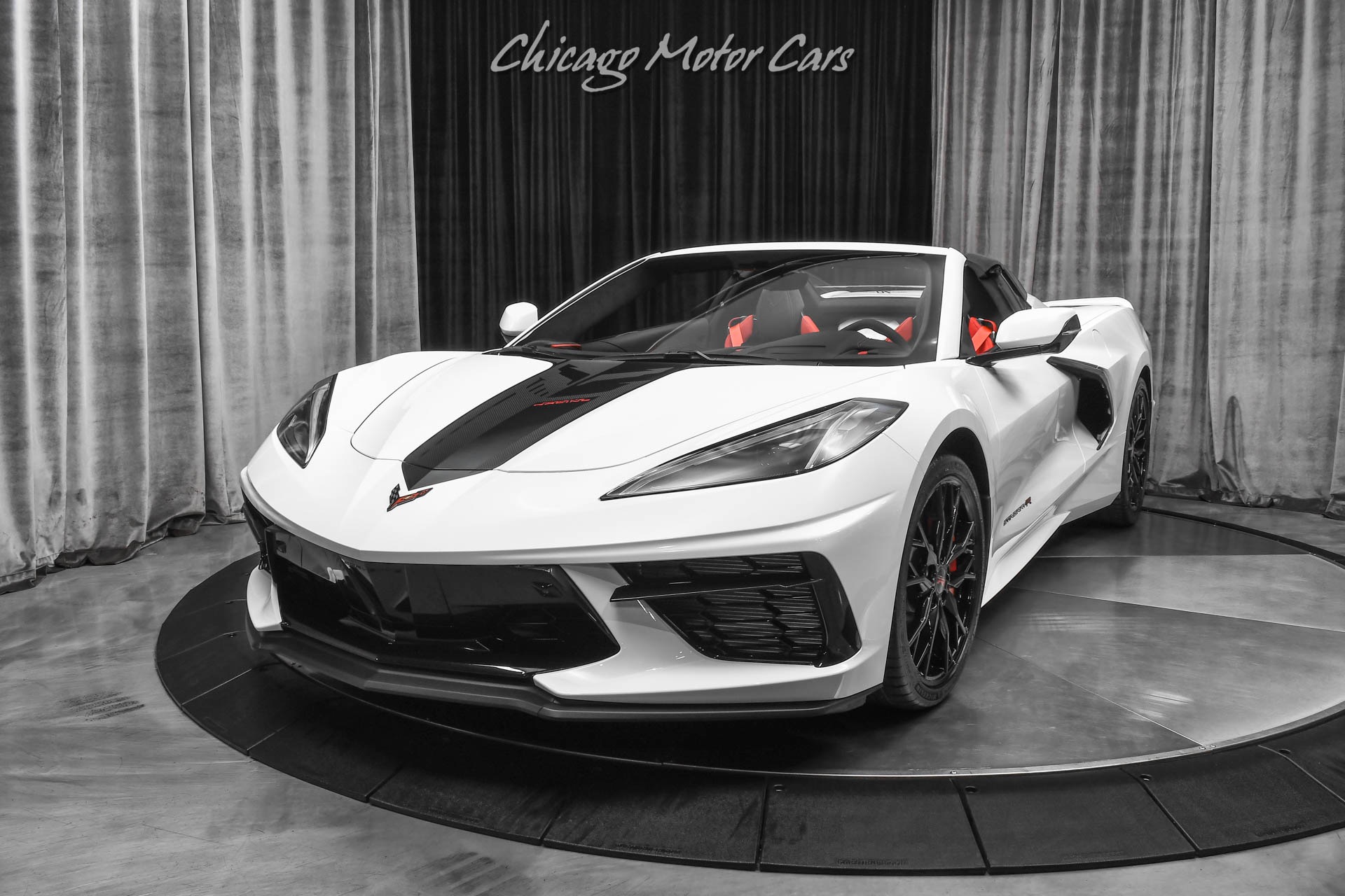 Used-2023-Chevrolet-Corvette-Stingray-3LT-Convertible-with-Z51-DELIVERY-Miles-Front-Lift-LOADED