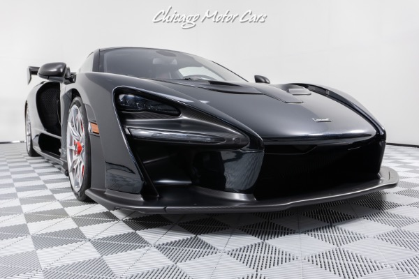 Used-2019-McLaren-Senna-Coupe-ONLY-553-Miles-MSO-Diamond-Black-TONS-of-Carbon-35-OF-500-MADE-RARE