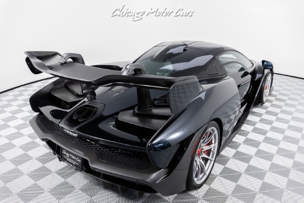 Used-2019-McLaren-Senna-Coupe-ONLY-553-Miles-MSO-Diamond-Black-TONS-of-Carbon-35-OF-500-MADE-RARE