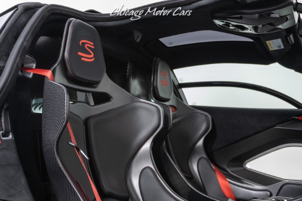 Used-2019-McLaren-Senna-Coupe-ONLY-553-Miles-MSO-Diamond-Black-TONS-of-Carbon-35-OF-500-MADE-RARE