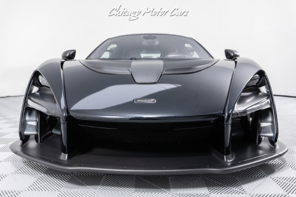 Used-2019-McLaren-Senna-Coupe-ONLY-553-Miles-MSO-Diamond-Black-TONS-of-Carbon-35-OF-500-MADE-RARE