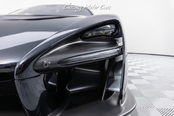 Used-2019-McLaren-Senna-Coupe-ONLY-553-Miles-MSO-Diamond-Black-TONS-of-Carbon-35-OF-500-MADE-RARE