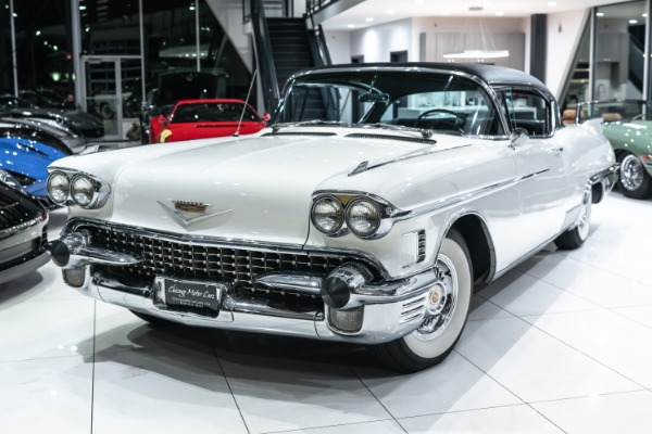 Used 1958 Cadillac Eldorado Seville 2-Door Hardtop 1 of 855 Built! Matching # Rare Factory A/C Gorgeous Color for sale Sold at Chicago Motor Cars in West Chicago IL 60185 4