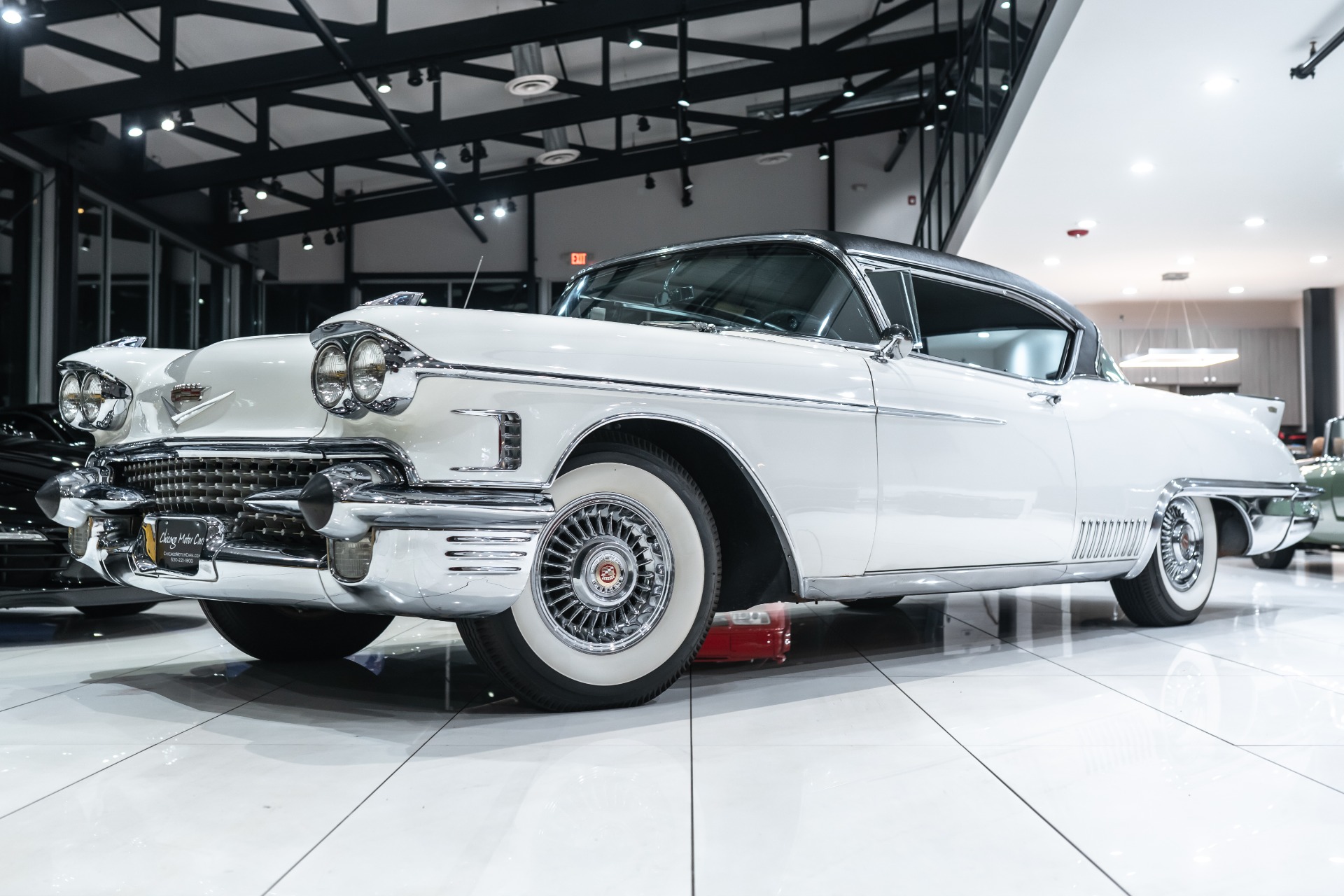 Used-1958-Cadillac-Eldorado-Seville-2-Door-Hardtop-1-of-855-Built-Matching---Rare-Factory-AC-Gorgeous-Color