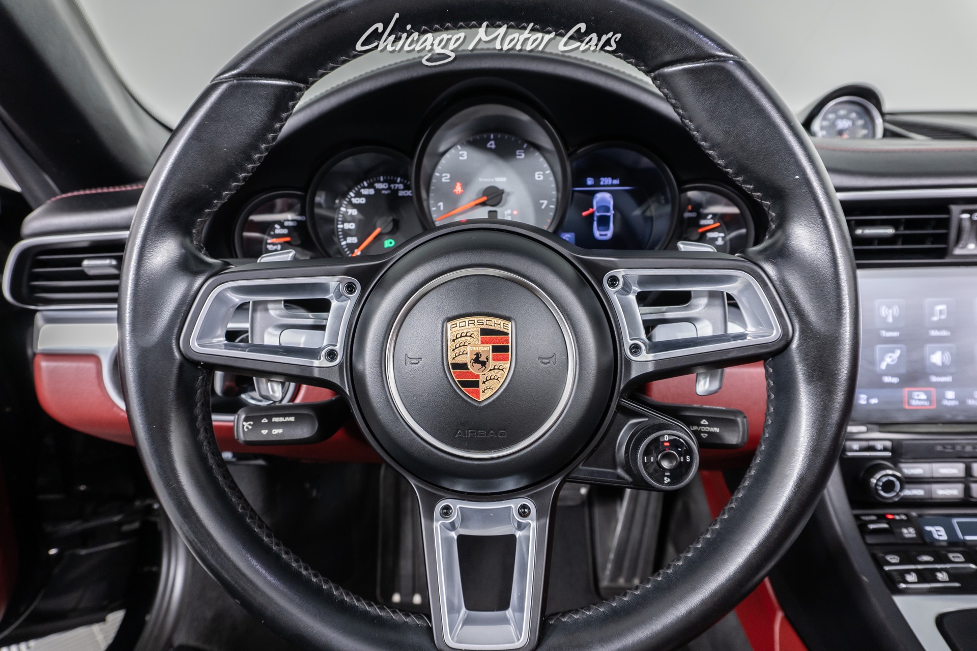 Used-2017-Porsche-911-Carrera-4S-BORDEAUX-RED-INTERIOR-PREMIUM-PACKAGE-PLUS-LOADED