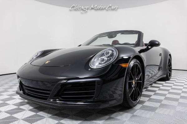 Used 2017 Porsche 911 Carrera 4S Convertible BORDEAUX RED INTERIOR! PREMIUM PACKAGE PLUS LOADED!! for sale Sold at Chicago Motor Cars in West Chicago IL 60185 5