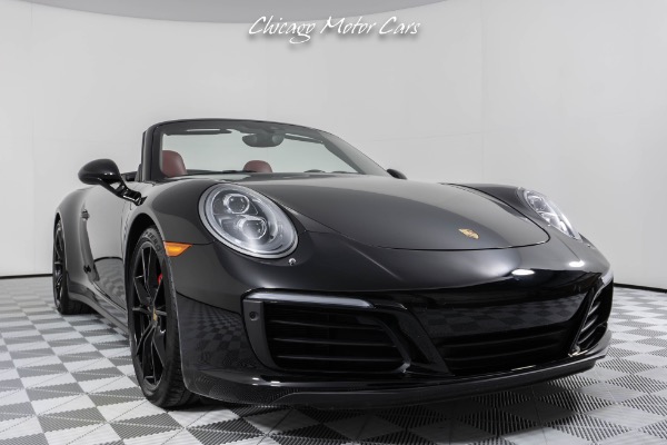 Used 2017 Porsche 911 Carrera 4S Convertible BORDEAUX RED INTERIOR! PREMIUM PACKAGE PLUS LOADED!! for sale Sold at Chicago Motor Cars in West Chicago IL 60185 6