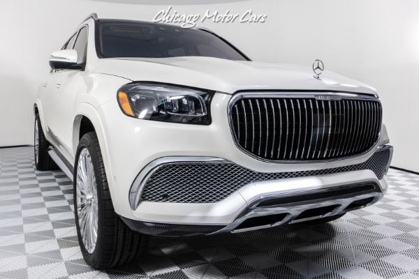 Used-2022-Mercedes-Benz-GLS-600-Maybach-4MATIC-MANUFAKTUR-DIAMOND-WHITE-FINISH-RARE-LUXURY-SUV-LOADED