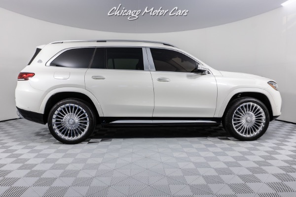 Used-2022-Mercedes-Benz-GLS-600-Maybach-4MATIC-MANUFAKTUR-DIAMOND-WHITE-FINISH-RARE-LUXURY-SUV-LOADED