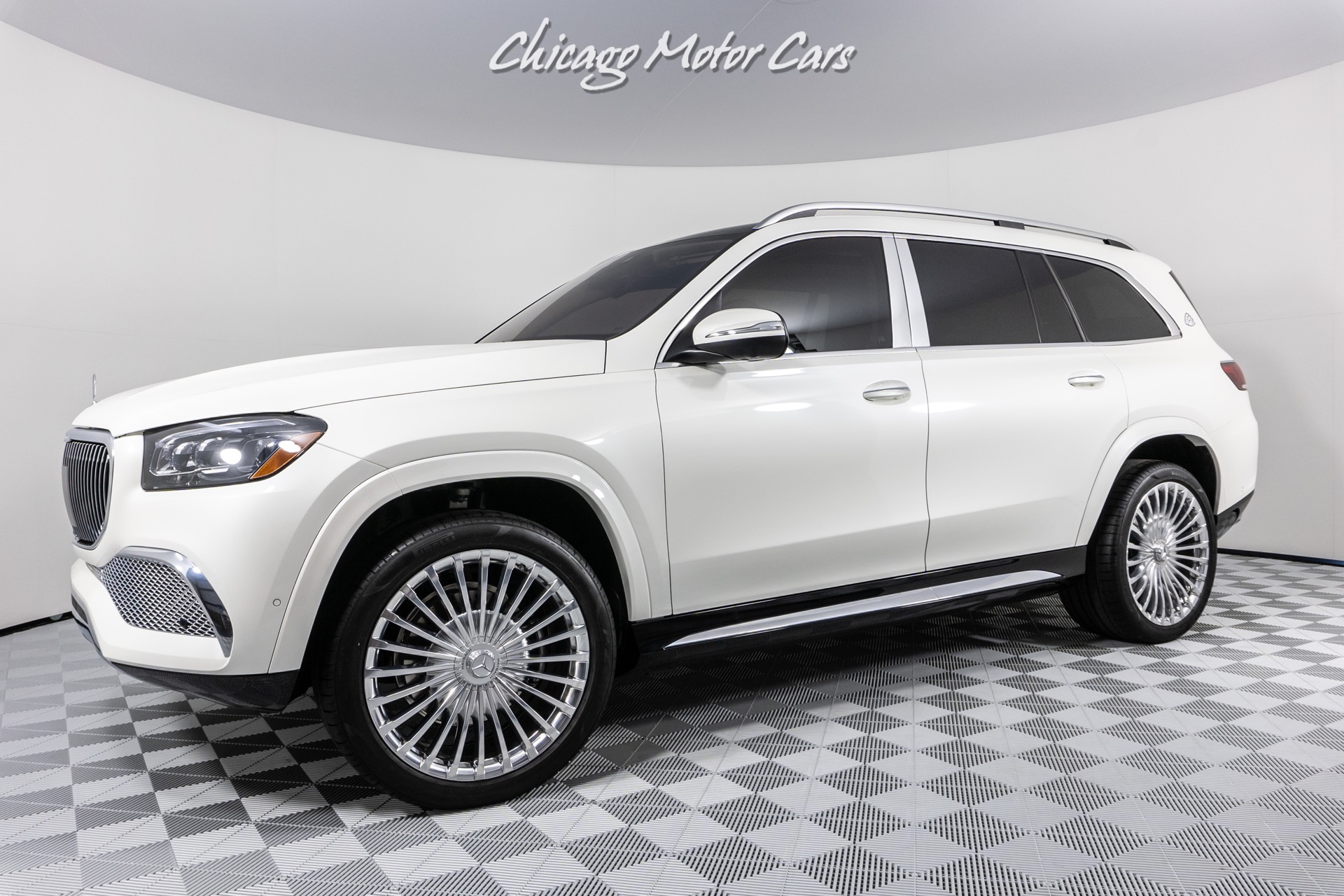 Used-2022-Mercedes-Benz-GLS-600-Maybach-4MATIC-MANUFAKTUR-DIAMOND-WHITE-FINISH-RARE-LUXURY-SUV-LOADED