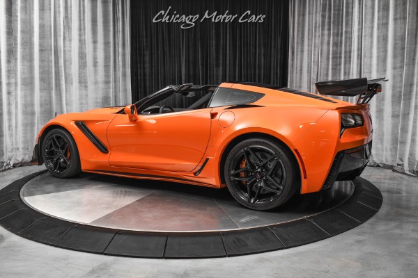 Used 2019 Chevrolet Corvette ZR1 3ZR Coupe ZTK Performance Pkg! Sebring Orange Design Pkg! LOW Miles! for sale Sold at Chicago Motor Cars in West Chicago IL 60185 3