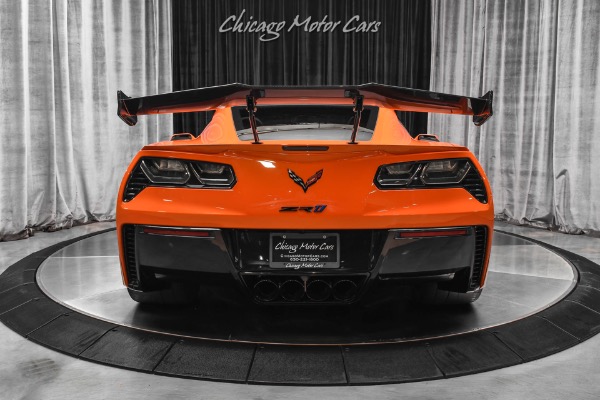 Used 2019 Chevrolet Corvette ZR1 3ZR Coupe ZTK Performance Pkg! Sebring Orange Design Pkg! LOW Miles! for sale Sold at Chicago Motor Cars in West Chicago IL 60185 4