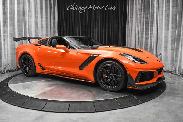 Used 2019 Chevrolet Corvette ZR1 3ZR Coupe ZTK Performance Pkg! Sebring Orange Design Pkg! LOW Miles! for sale Sold at Chicago Motor Cars in West Chicago IL 60185 6