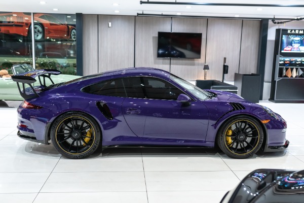 Used-2016-Porsche-911-GT3-RS-Coupe-Ultraviolet-LOW-Miles-PCCB-Shark-Werks-Exhaust-Front-PPF