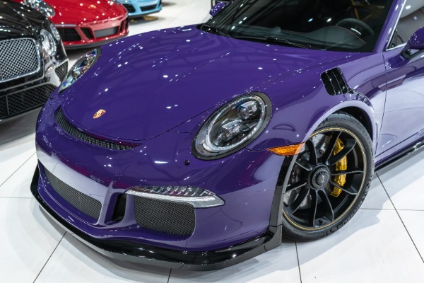 Used-2016-Porsche-911-GT3-RS-Coupe-Ultraviolet-LOW-Miles-PCCB-Shark-Werks-Exhaust-Front-PPF