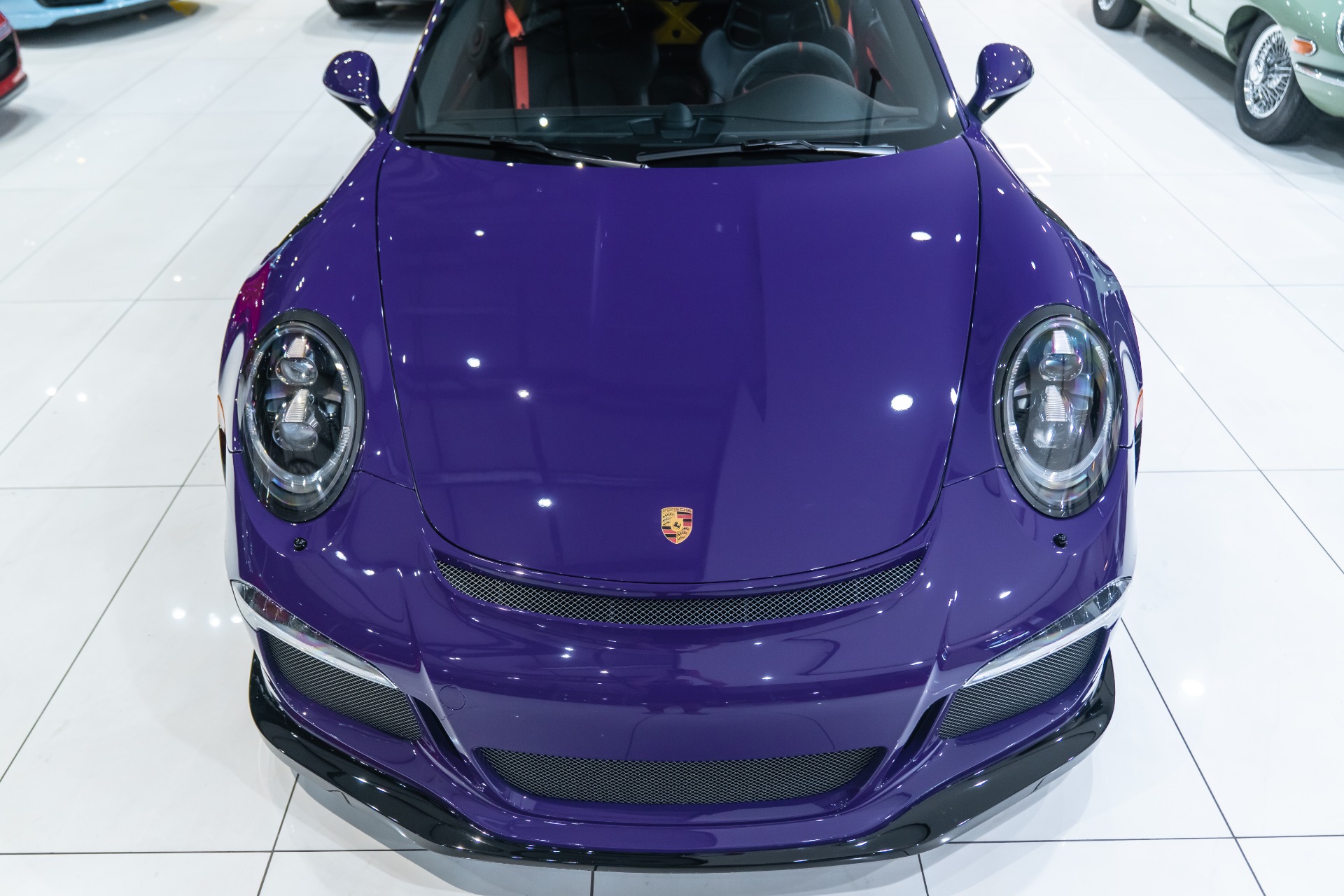 Used-2016-Porsche-911-GT3-RS-Coupe-Ultraviolet-LOW-Miles-PCCB-Shark-Werks-Exhaust-Front-PPF